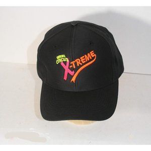Shrine Circus Extreme Trucker Black 6 Panel Embroidered SnapBack Hat